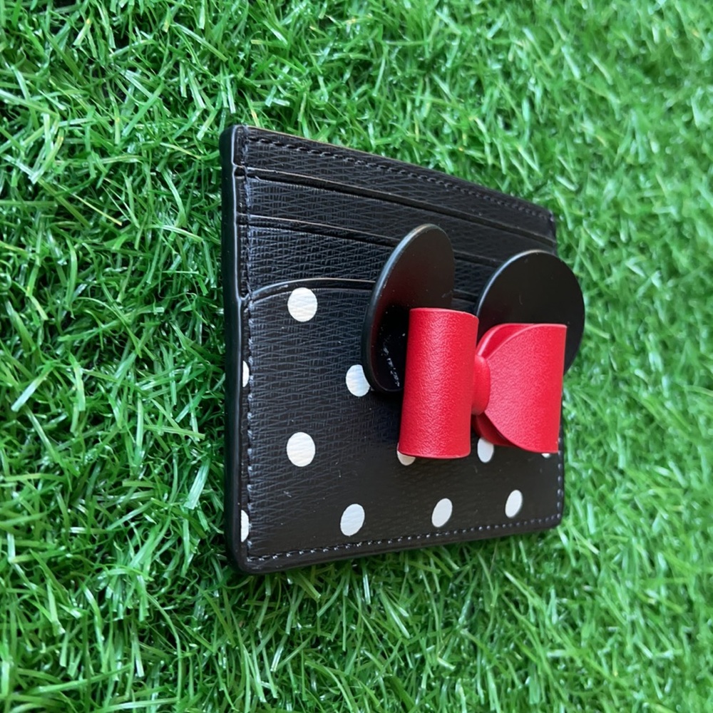 disney x kate spade new york other minnie mouse cardholder - Picture 3 of 16